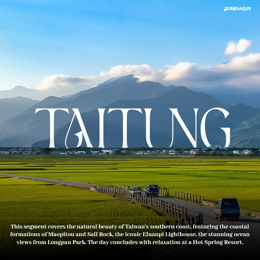 7D 6N Enchanting Taiwan Tour – 5★ Hotel Package